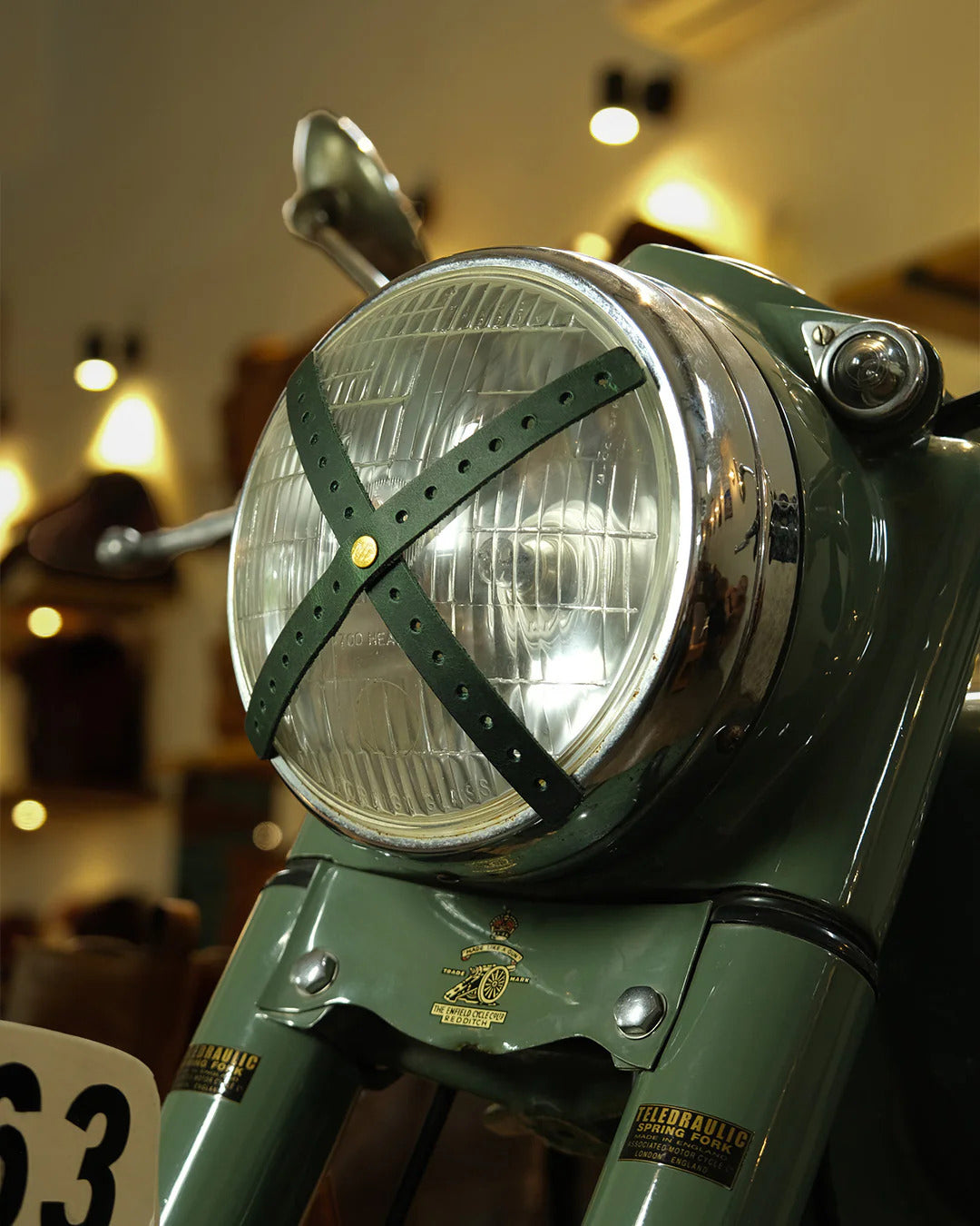 Headlight Leather Strip